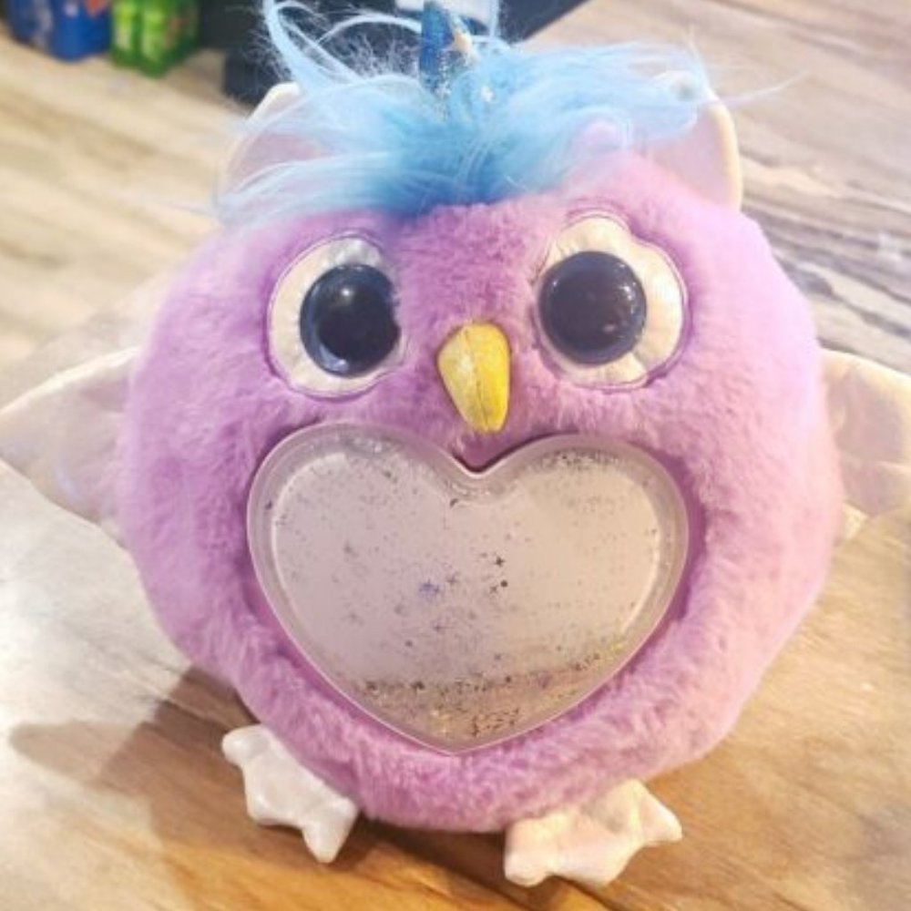 Zuru Rainbocorns Plush Purple Butterfly Unicorn Bird